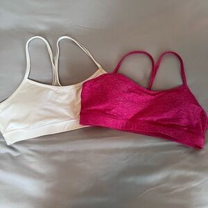Lot of two Lululemon sports bras.